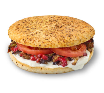 Fokača ar grilētiem dārzeņiem