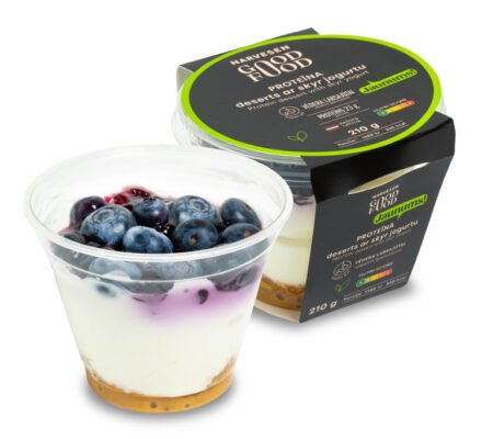 PROTEĪNA deserts ar skyr jogurtu